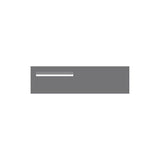 Basalt Powder-Coated Aluminium Letterbox Faceplate 900 x 250 - 340 Slot LHS