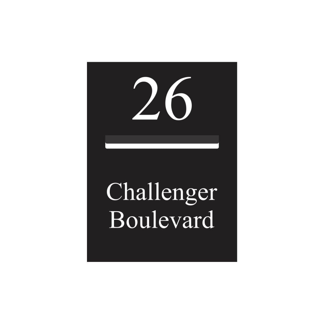 Black Powder-Coated Aluminium Letterbox Faceplate 450 x 600 - 340 Slot