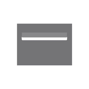 Basalt Powder-Coated Aluminium Letterbox Faceplate 290 x 220 with 240 Slot