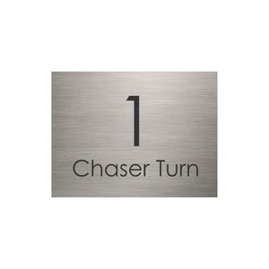 316 Marine Grade Brushed Stainless Steel Address Plate 290 x 220 - Laser Cut