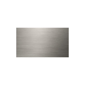 316 Marine Grade Brushed Stainless Steel Address Plate 390 x 220 - Laser Etched