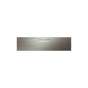 Marine Grade Brushed Stainless Steel Letterbox Faceplate 1200 x 300 (Laser Cut) - 240 Central Slot