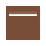 Corten Powder-Coated Aluminium Letterbox Faceplate 300 x 300 with 240 Slot