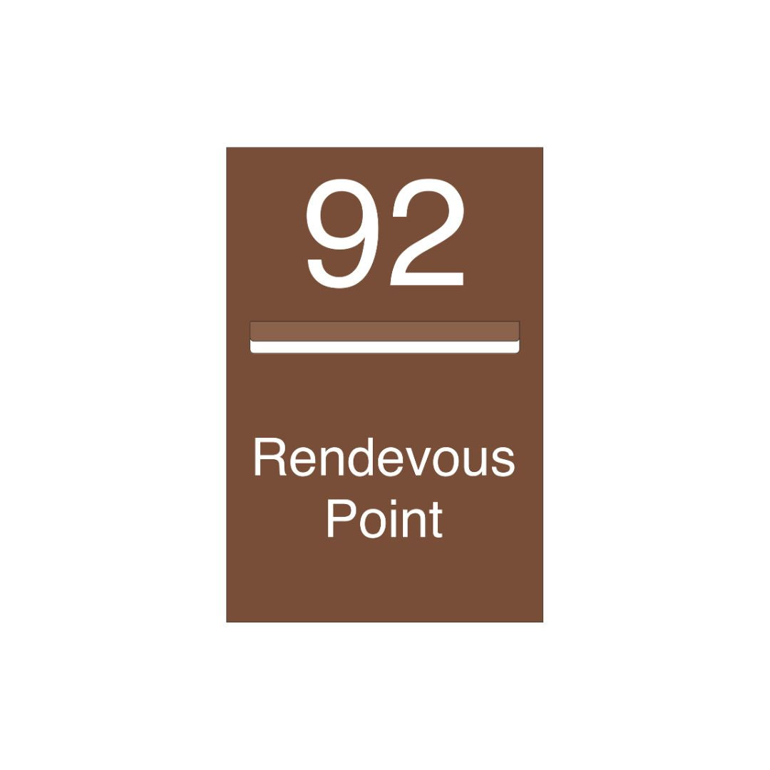 Corten Powder-Coated Aluminium Letterbox Faceplate 400 x 600mm - 340 Slot