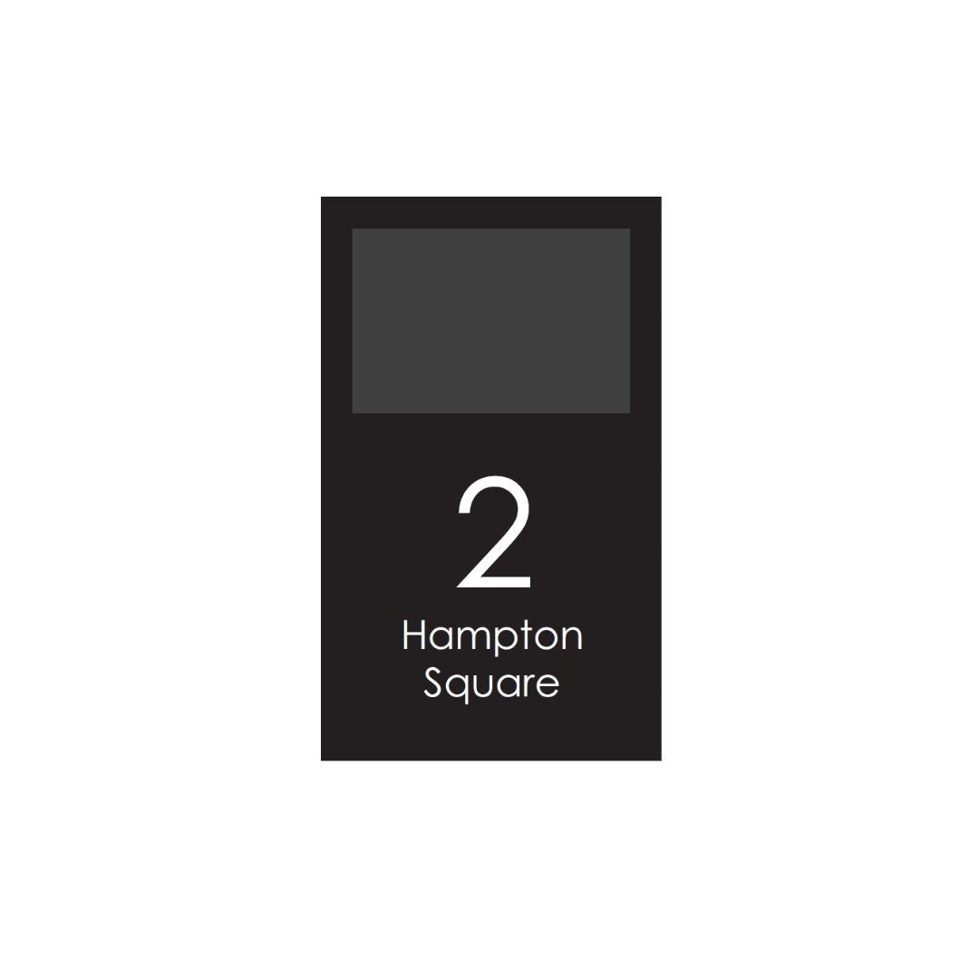 Extra Large Custom Address Decal Sticker