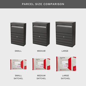Milkcan Florence Medium Wall Parcel + Mail