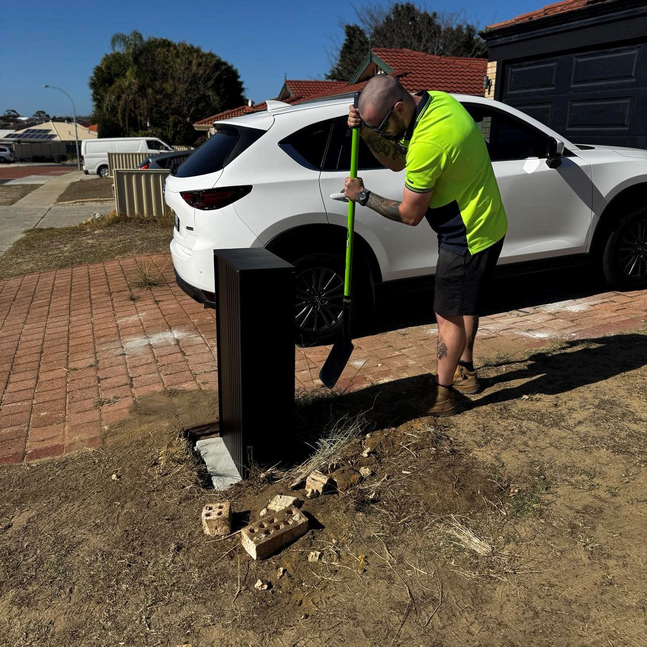 Installation Parcel Box (Inc 2x Slabs)