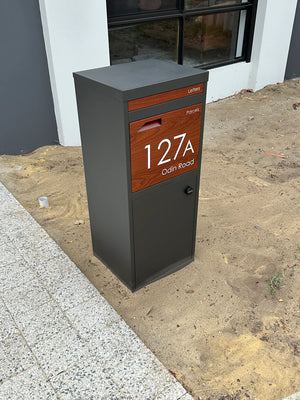 Large Custom Address Decal Sticker