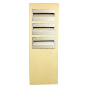 Poly-Tek Key Largo Triplex Letterbox