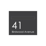 Large Custom Address Decal Sticker