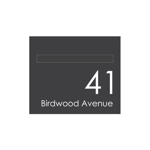 Large Custom Address Decal Sticker