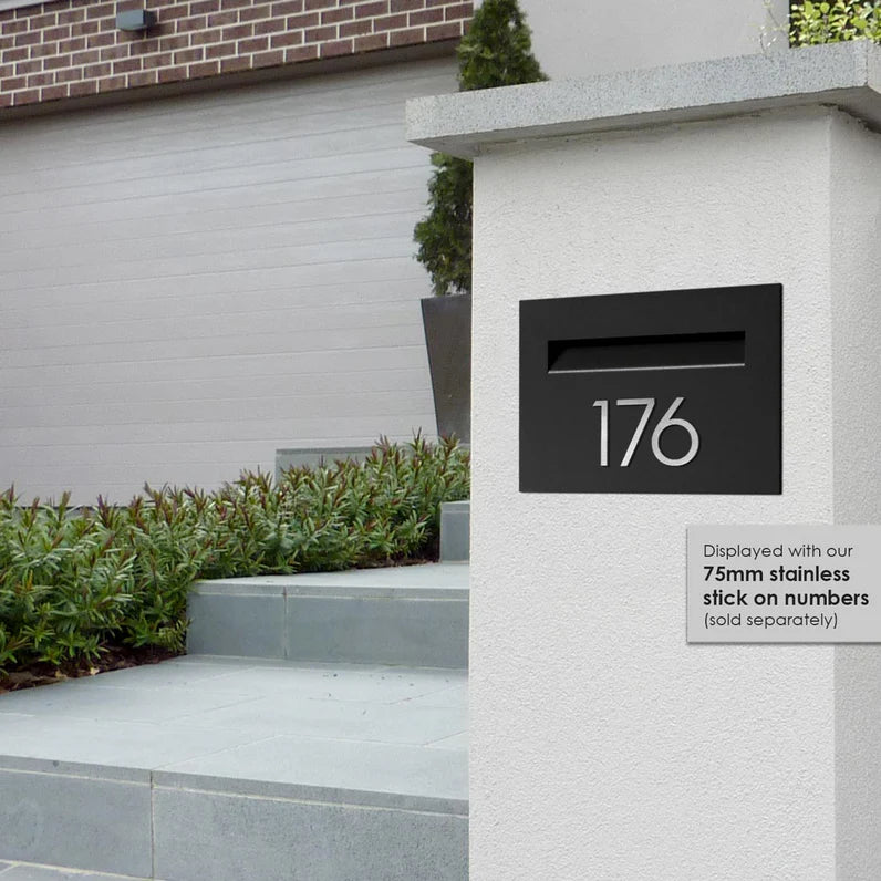 Milkcan Chelsea Rear-Opening Brick Letterbox