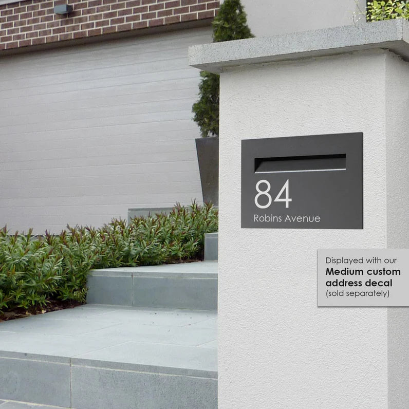 Milkcan Chelsea Rear-Opening Brick Letterbox - Aussie Clotheslines ...