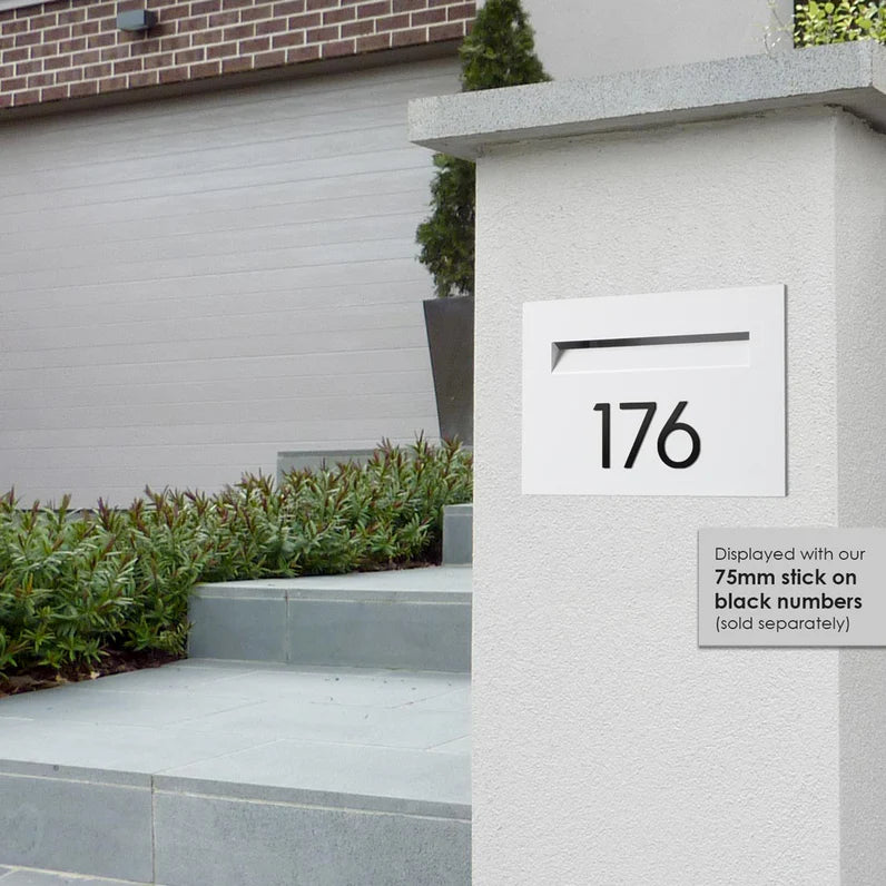 Milkcan Chelsea Rear-Opening Brick Letterbox