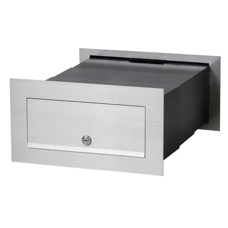 Milkcan Palazzo A4 Brick Letterbox - Stainless Steel Rear Opening