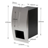 Milkcan Modena Stainless Steel Fence/Brick