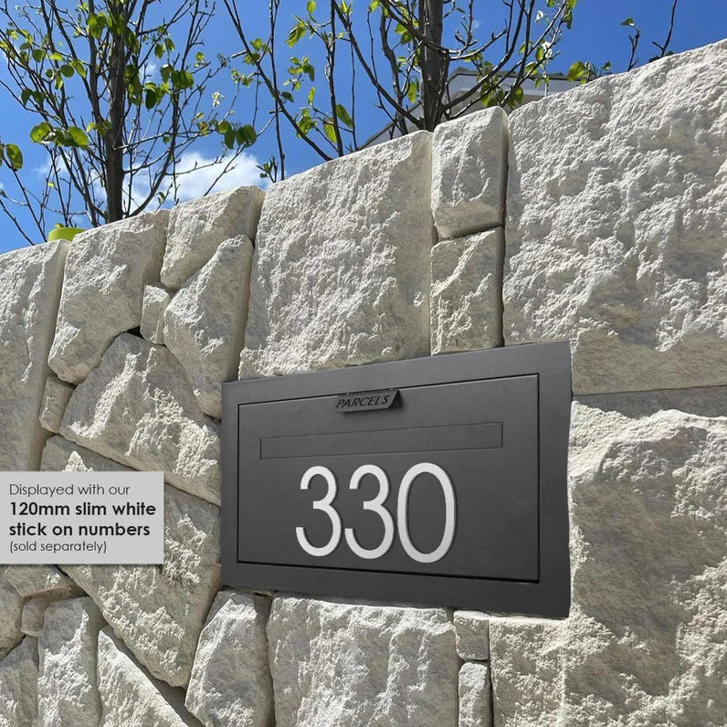 Milkcan Geneva Parcel Fence/Brick Letterbox