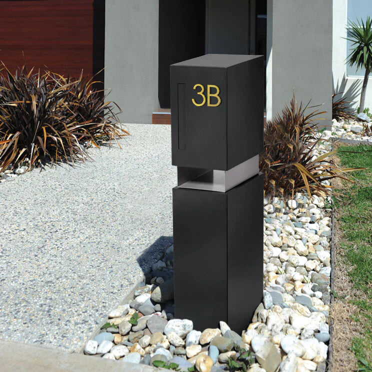 Stick on Slim Numbers – 75mm Gold