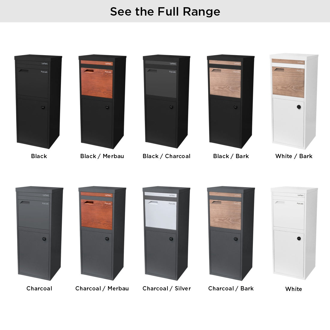 Milkcan Parcel Pal 2 Parcel & Mail Pillar