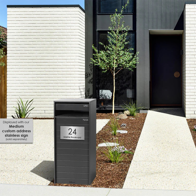 Milkcan Hamilton WIDE Parcel & Mail Pillar