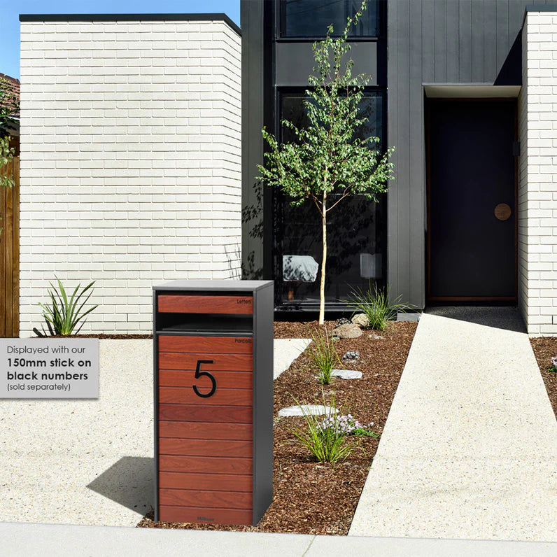 Milkcan Hamilton WIDE Parcel & Mail Pillar