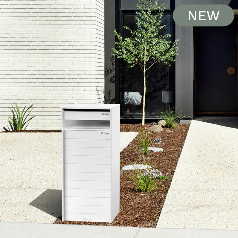 Milkcan Hamilton WIDE Parcel & Mail Pillar