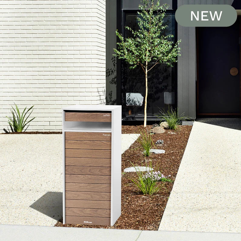 Milkcan Hamilton WIDE Parcel & Mail Pillar