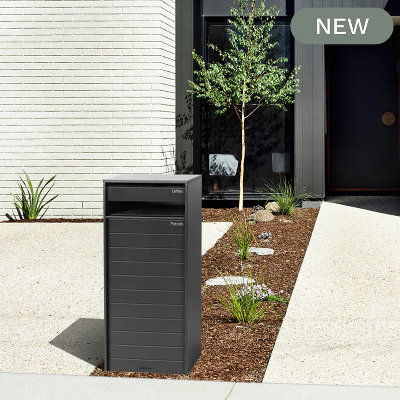 Milkcan Hamilton WIDE Parcel & Mail Pillar