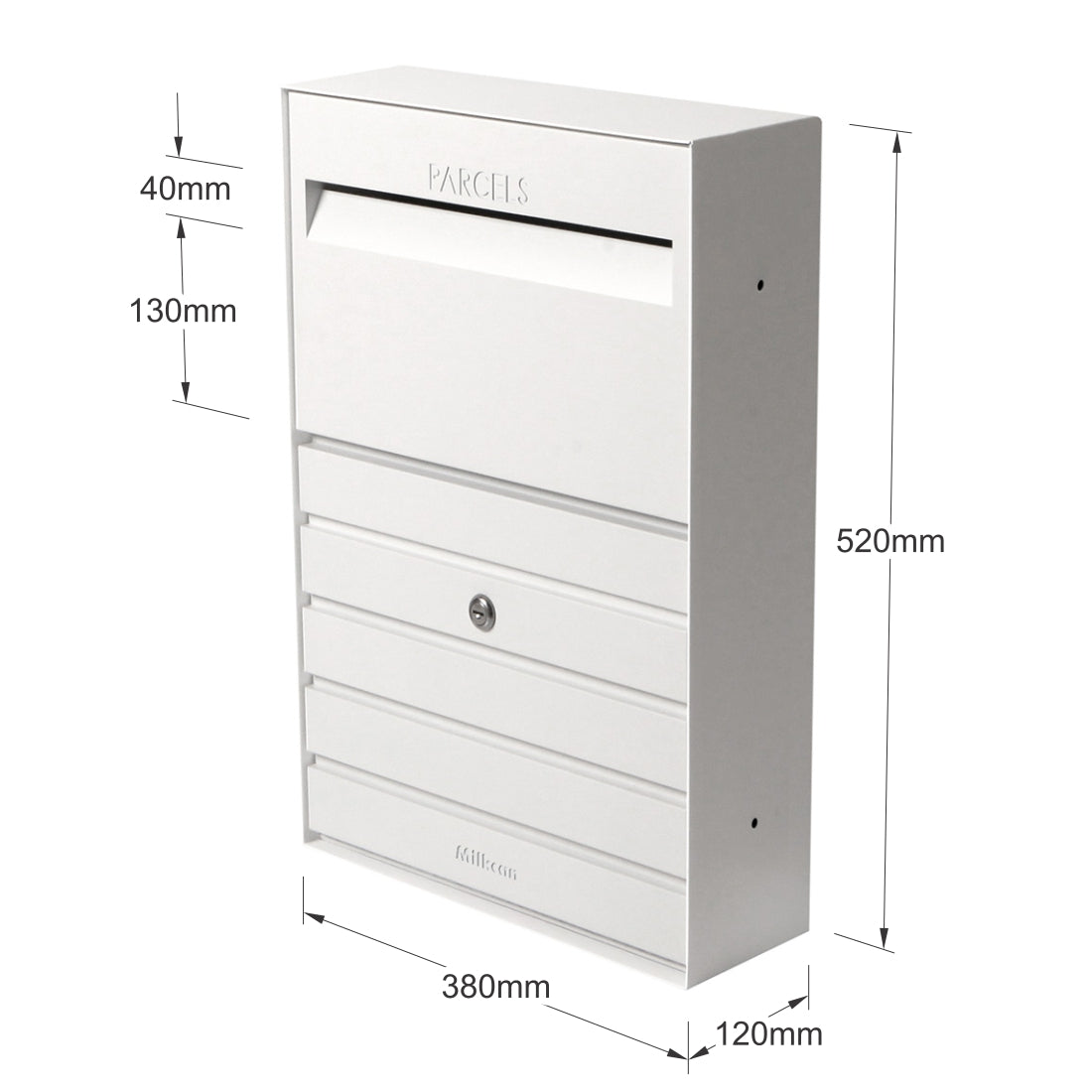 Milkcan Florence Small Wall Parcel + Mail