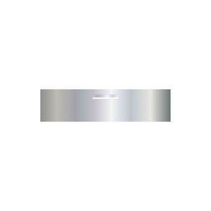 Marine Grade Mirror Polished Stainless Steel Letterbox Faceplate 1200 x 300 (Laser Etched) - 240 Central Slot