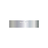 Marine Grade Mirror Polished Stainless Steel Letterbox Faceplate 1200 x 300 (Laser Etched) - 340 Central Slot