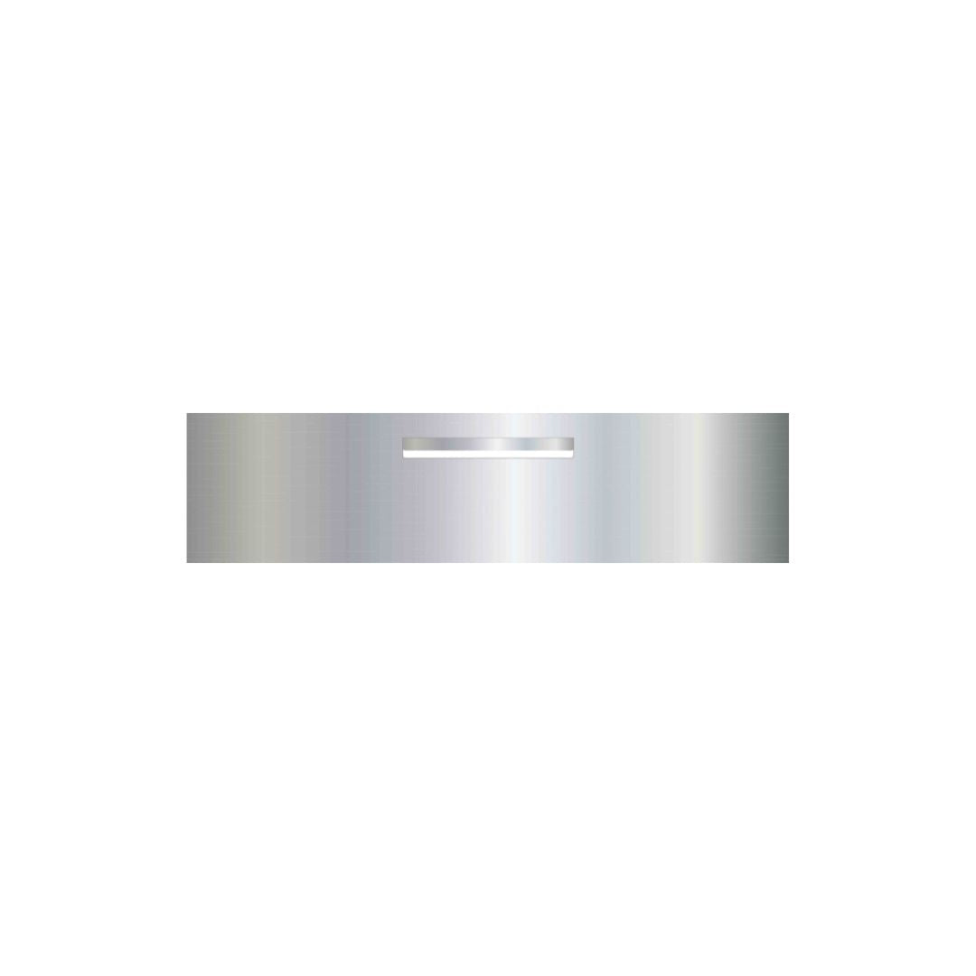 Marine Grade Mirror Polished Stainless Steel Letterbox Faceplate 1200 x 300 (Laser Cut) - 340 Central Slot