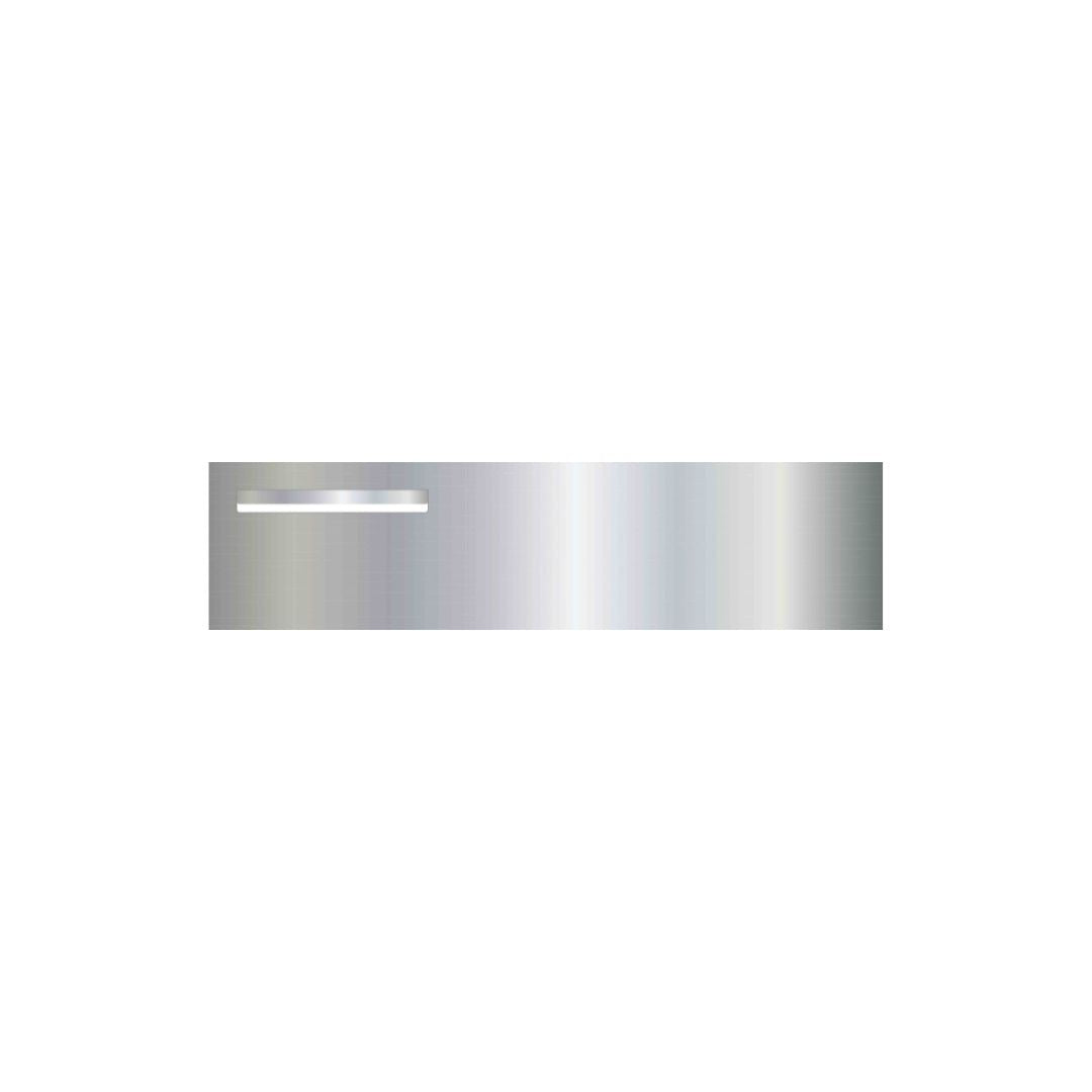 Marine Grade Mirror Polished Stainless Steel Letterbox Faceplate 1200 x 300 (Laser Etched) - 340 Slot LHS