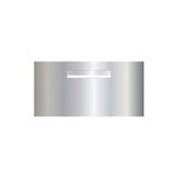 Marine Grade Mirror Polished Stainless Steel Letterbox  600 x 300 (Laser Etched) - 240 Central Slot