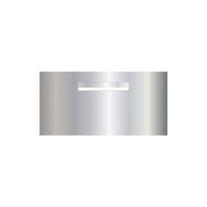 Marine Grade Mirror Polished Stainless Steel Letterbox  600 x 300 (Laser Etched) - 240 Central Slot