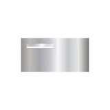 Marine Grade Mirror Polished Stainless Steel Letterbox  600 x 300 (Laser Cut) - 240 Slot LHS