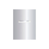 Marine Grade Mirror Polished Stainless Steel Letterbox Faceplate 450 x 600 (Laser Etched) - 240 Slot