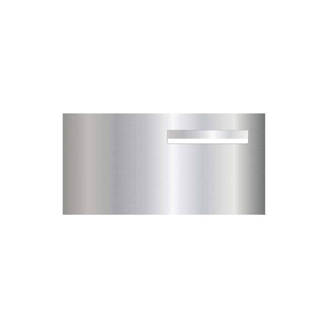 Marine Grade Mirror Polished Stainless Steel Letterbox  600 x 300 (Laser Etched) - 240 Slot