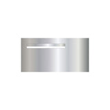 Marine Grade Mirror Polished Stainless Steel Letterbox  600 x 300 (Laser Cut) - 340 Slot LHS
