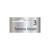 Marine Grade Mirror Polished Stainless Steel Letterbox  600 x 300 (Laser Cut) - 340 Slot LHS