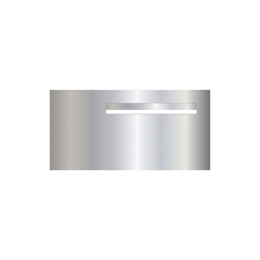 Marine Grade Mirror Polished Stainless Steel Letterbox  600 x 300 (Laser Cut) - 340 Slot