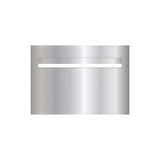 Marine Grade Mirror Polished Stainless Steel Letterbox Faceplate 400 x 280 (Laser Cut) - 340 Slot