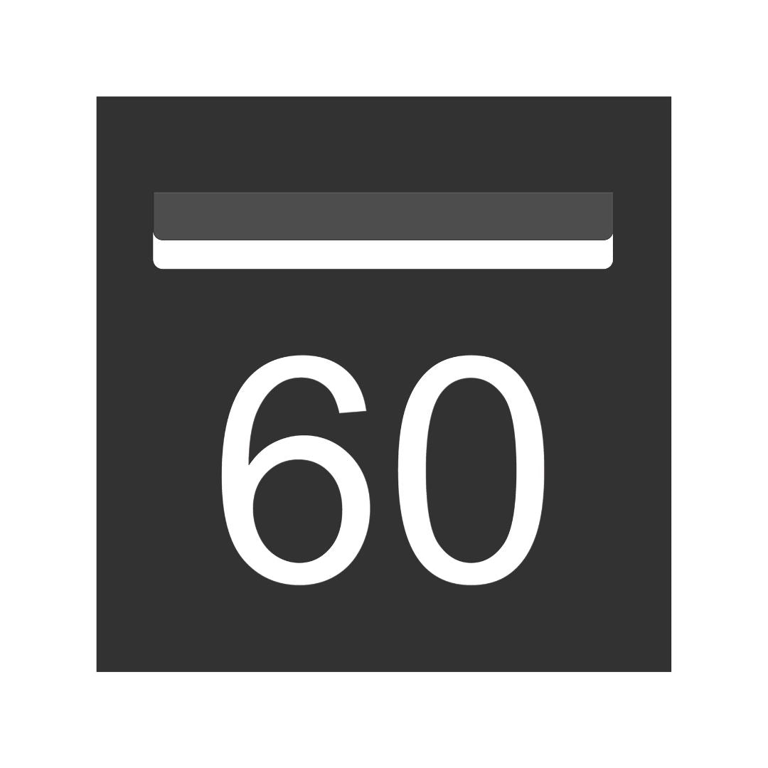 Monument Powder-Coated Aluminium Letterbox Faceplate - 300 x 300mm with 240 Slot