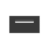 Monument Powder-Coated Aluminium Letterbox Faceplate 390 x 220 - 240 Slot