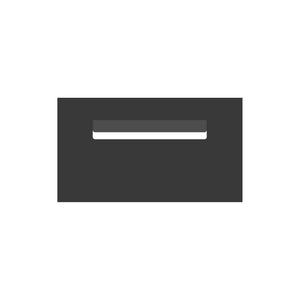 Monument Powder-Coated Aluminium Letterbox Faceplate 390 x 220 - 240 Slot