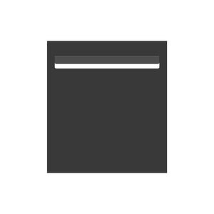 Monument Powder-Coated Aluminium Letterbox Faceplate 390 x 430 - 340 Slot