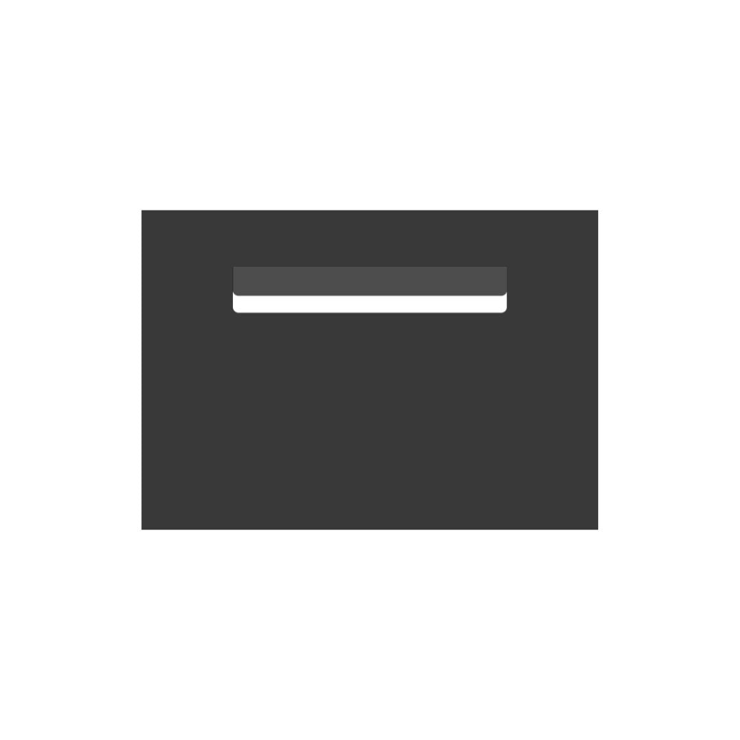 Monument Powder-Coated Aluminium Letterbox Faceplate 400 x 250 - 240 Slot