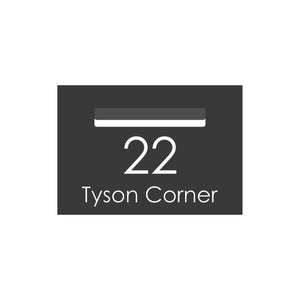 Monument Powder-Coated Aluminium Letterbox Faceplate 400 x 280 - 240 Slot