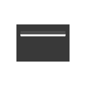 Monument Powder-Coated Aluminium Letterbox Faceplate 400 x 280 - 340 Slot