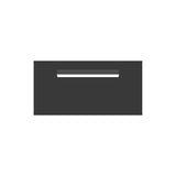 Monument Powder-Coated Aluminium Letterbox Faceplate (600 x 300) - 340 Central Slot